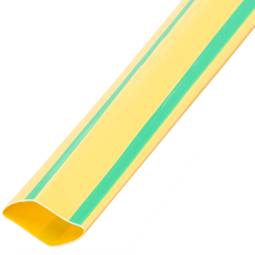 Termoretr ctil 3: 1 buis LSHF geelgroene 9,5 mm spoel van 3 m