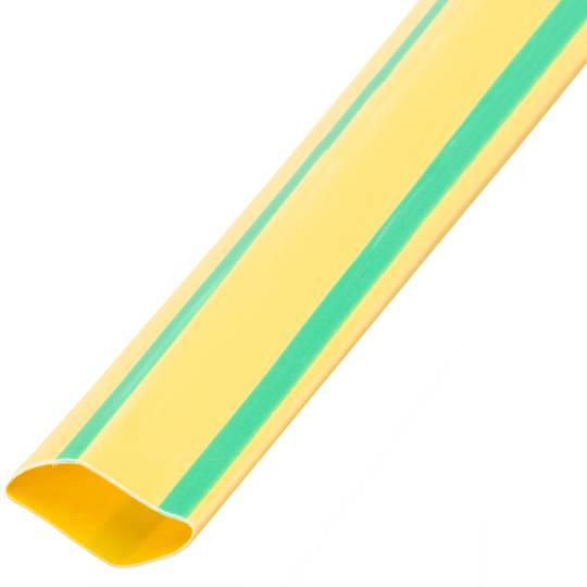 Tub termoretr ctil 3: 1 lshf groc-verd de 9,5mm bobina 3m
