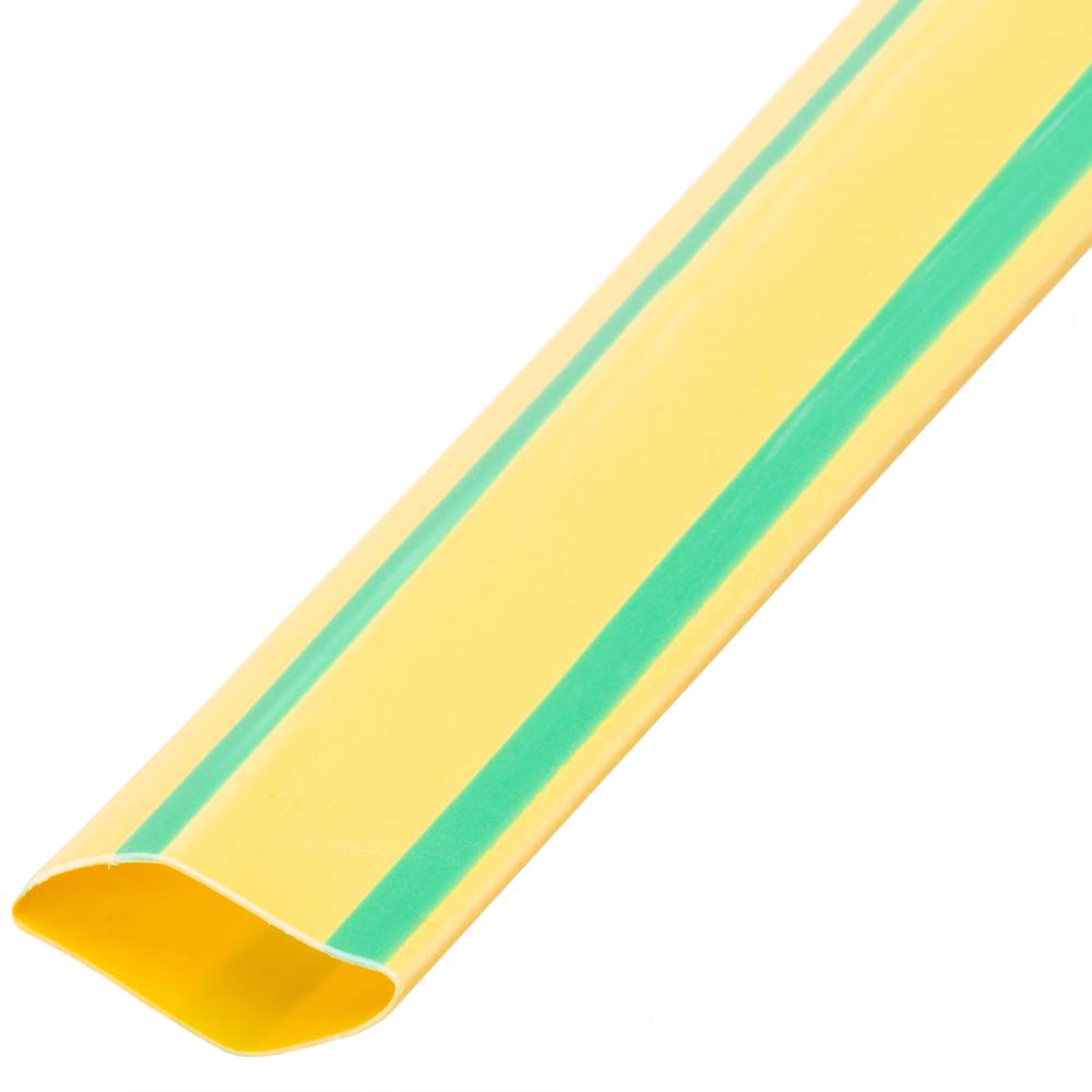 Termoretr Tube dysfonction 3: 1 LSHF jaune-vert 3m de bobine de 12,7 mm