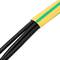 Termoretr Tube dysfonction 3: 1 LSHF jaune-vert 3m de bobine de 12,7 mm