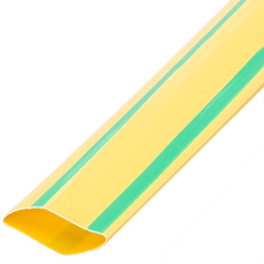 Tubo termoretr ctil 3:1 LSHF amarillo-verde de 19,1mm bobina 3m