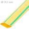 Tubo termoretr ctil 3:1 LSHF amarillo-verde de 19,1mm bobina 3m