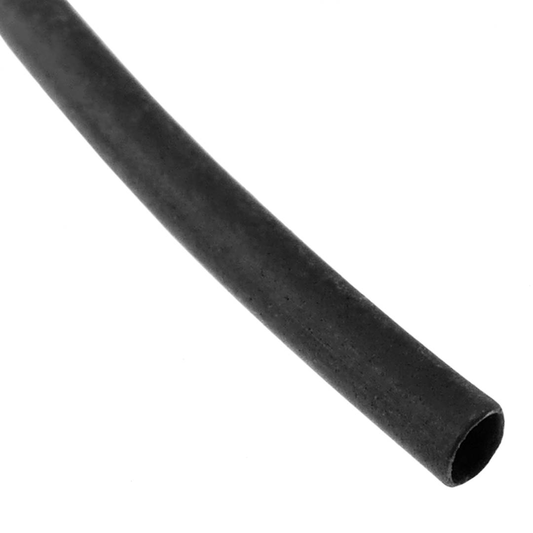 Zwarte krimpkous van 1,0 mm in een spoel van 20 m