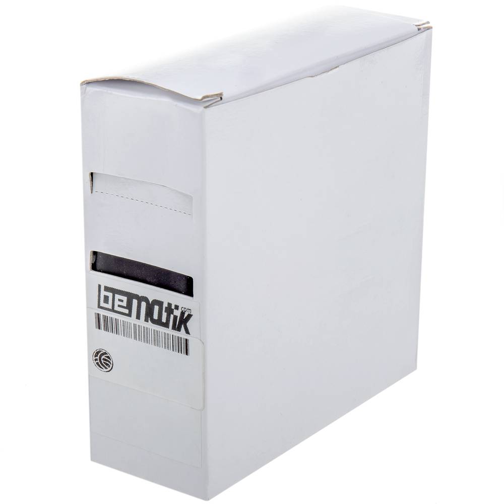 Tubi termorestringenti nero 6,0 millimetri rotolo di 12 m