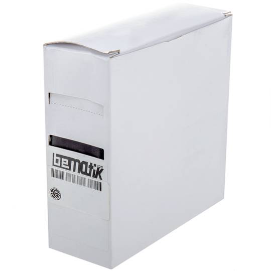 Tubi termorestringenti nero 6,0 millimetri rotolo di 12 m