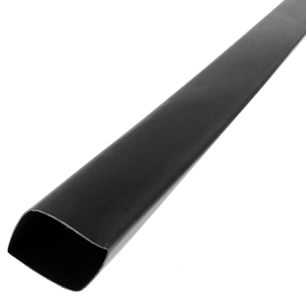 Heat Shrink Tubing Sleeve Wrap Black & Red 4.8mm x 2.4 metres Total.