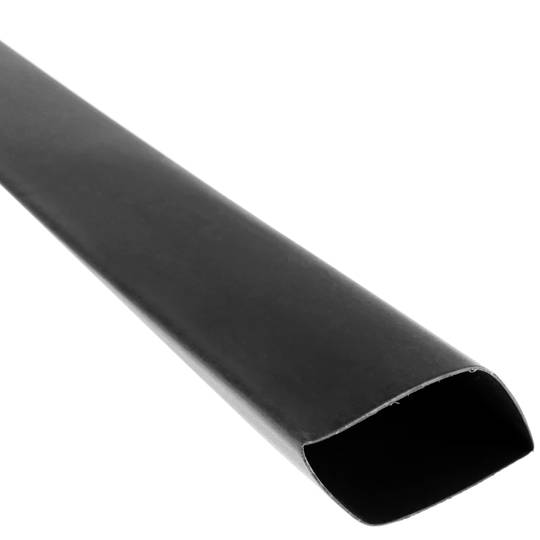Tubi termorestringenti nero 25,0 millimetri rotolo di 5 m