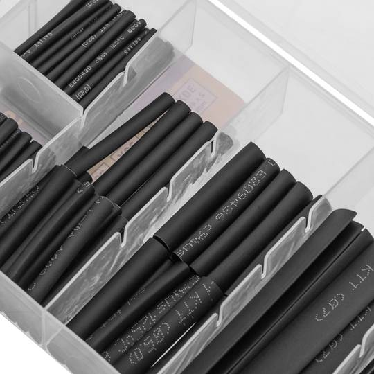 Kit krimpkous 10cm Zwart 100 stuks