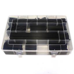 Gaine thermorétractable noire 595 pcs 40m
