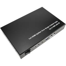 Multiplicateur et Répartiteur HDMI de 4 ports Extension sur un câble Ethernet Cat.5e 50 m avec IR