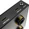 Multiplicador e extensor HDMI de 4 portas via cabo ethernet Cat.5e até 50 m com IR