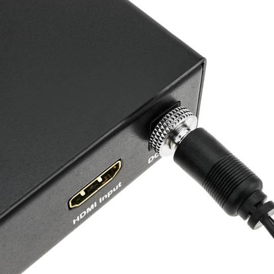 Multiplicador e extensor HDMI de 4 portas via cabo ethernet Cat.5e até 50 m com IR