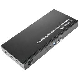 Multiplicateur et Répartiteur HDMI de 8 ports Extension sur un câble Ethernet Cat.5e 50 m avec IR
