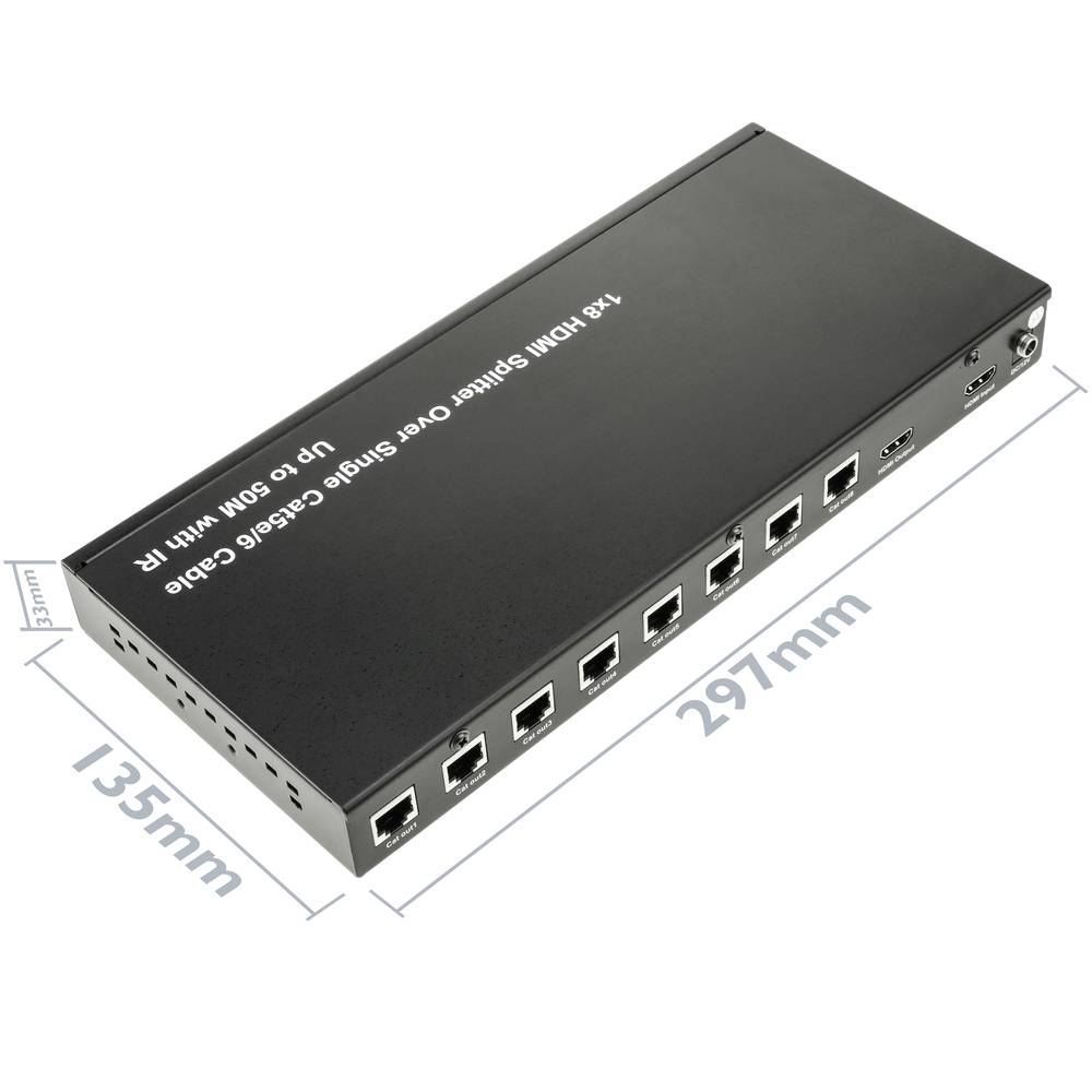 Negro 3 puertos HDMI Multi Display Auto Switch Hub Box Splitter 1080P HD TV  Adaptador