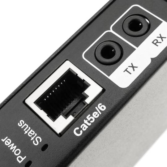 Empfänger für HDMI Splitter Extender über Cat.5e Ethernet Kabel 50 m mit IR