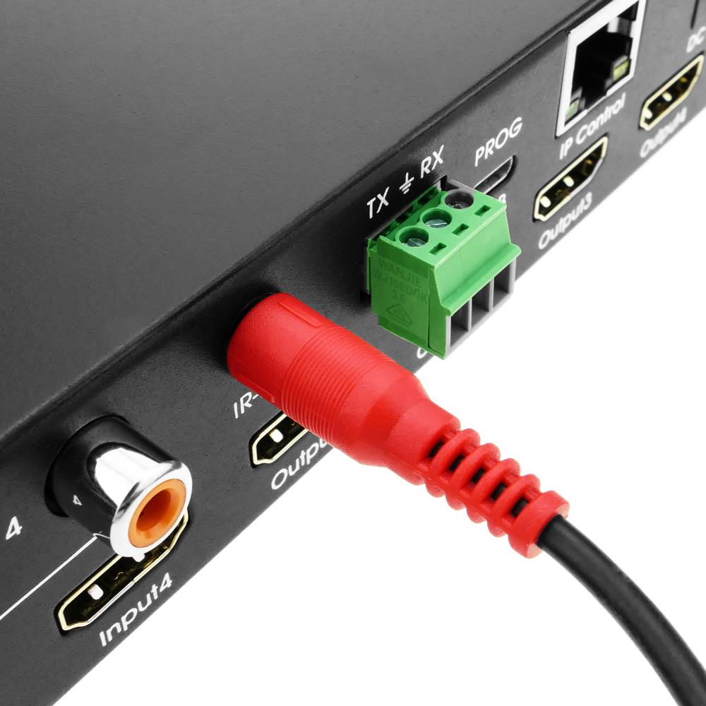 Compartidor matrix 4x4 Conmutador matricial de vídeo HDMI 2.0 4K@60hz HDR