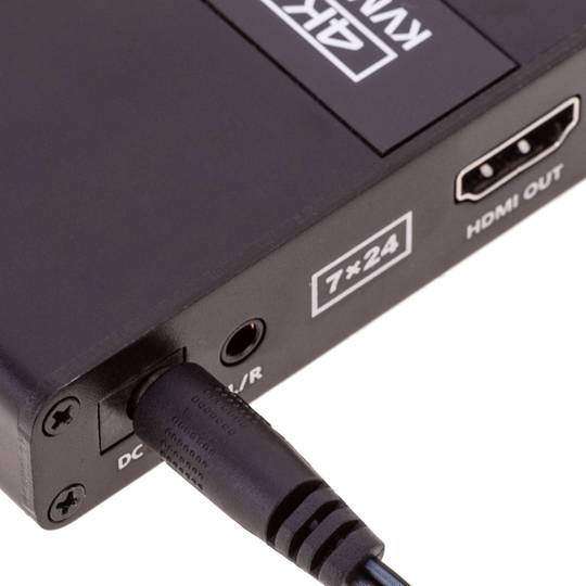 HDMI Tastatur und Maus Extender 4K UHD 1080p FullHD über Cat.6 Cat.6A Cat.7 Ethernet Kabel bis zu 70m