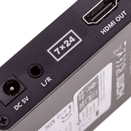 HDMI Tastatur und Maus Extender 4K UHD 1080p FullHD über Cat.6 Cat.6A Cat.7 Ethernet Kabel bis zu 70m