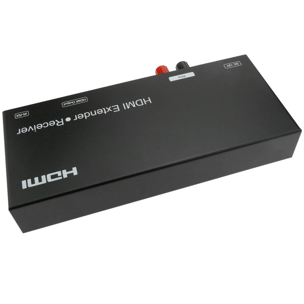 Extensor HDMI Perllongador FullHD 1080p a través de cable 2 fils a 3800m. Mòdul Receptor