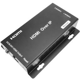 Extender HDMI-extender FullHD 1080p via ethernetkabel Cat.5e Cat.6 120m - Rx chainable