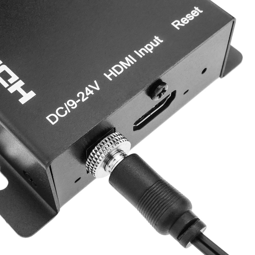 HDMI extender FullHD 1080p via cat.5e Cat.6 ethernet cable 120m - Receiver daisy chain