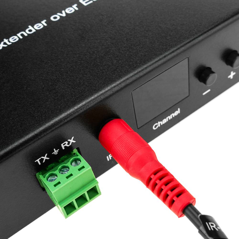 Deltaco Ethernet HDMI Extender 120M 1080P CAT6 Svart