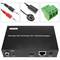 Prolongateur HDMI 1080p via câble Ethernet Cat.5e Cat.6 120m - Récepteur avec télécommande H.264