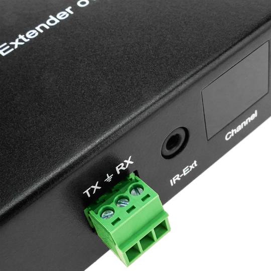 Prolongateur HDMI 1080p via câble Ethernet Cat.5e Cat.6 120m - Récepteur avec télécommande H.264