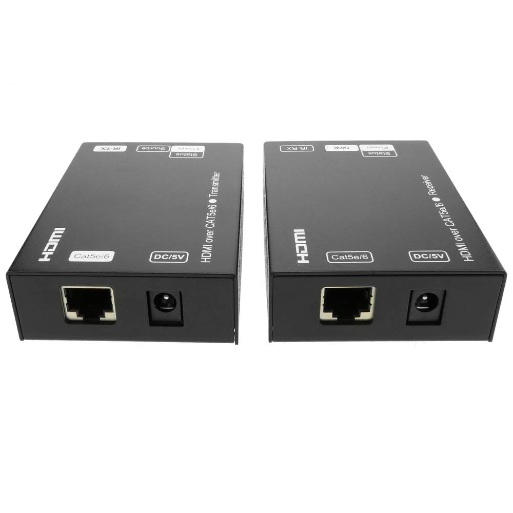 Extendeur HDMI 60 M 1080p 3D émetteur d'extension de Signal HDMI récepteur  sur convertisseur Ethernet Cat 5e / 6 cat5 cat6 RJ45 - SAICO MEDIA SARL