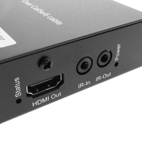 Extendeur HDMI UltraHD 4K 2K FullHD 1080p Cat.5e Cat.6 compatible avec HDBaseT HDBT 70m - Tx et Rx