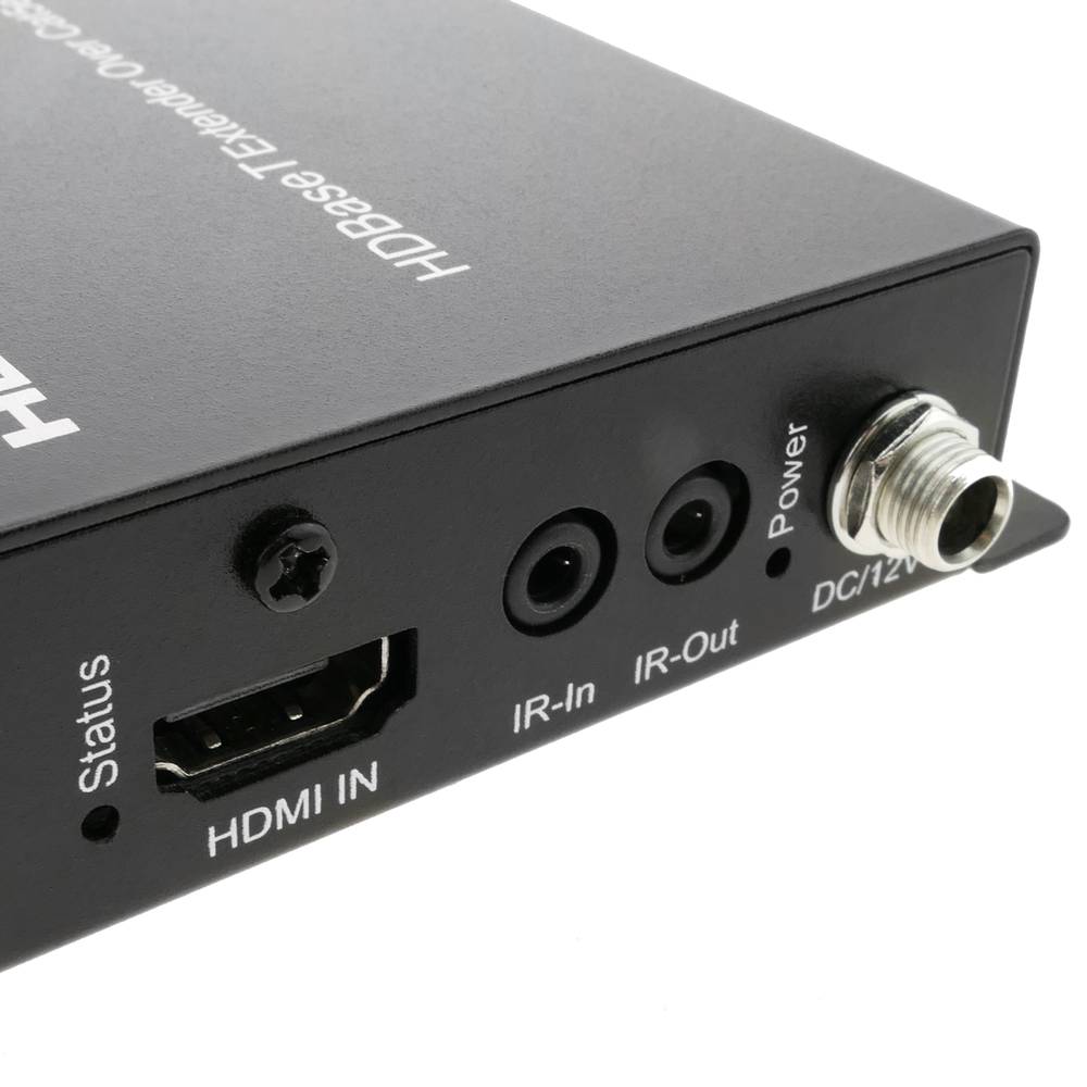 Extendeur HDMI UltraHD 4K 2K FullHD 1080p Cat.5e Cat.6 compatible avec HDBaseT HDBT 70m - Tx et Rx