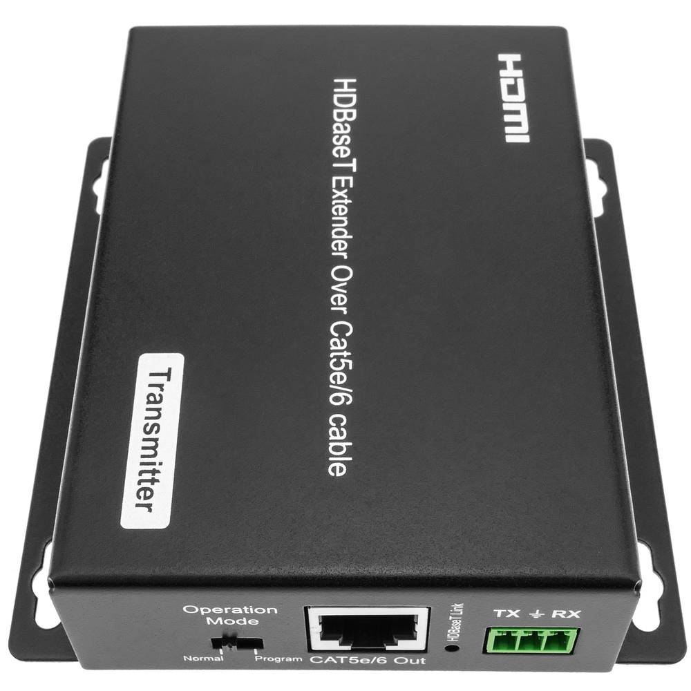 Extendeur HDMI UltraHD 4K 2K FullHD 1080p Cat.5e Cat.6 compatible avec HDBaseT HDBT 70m - Tx et Rx