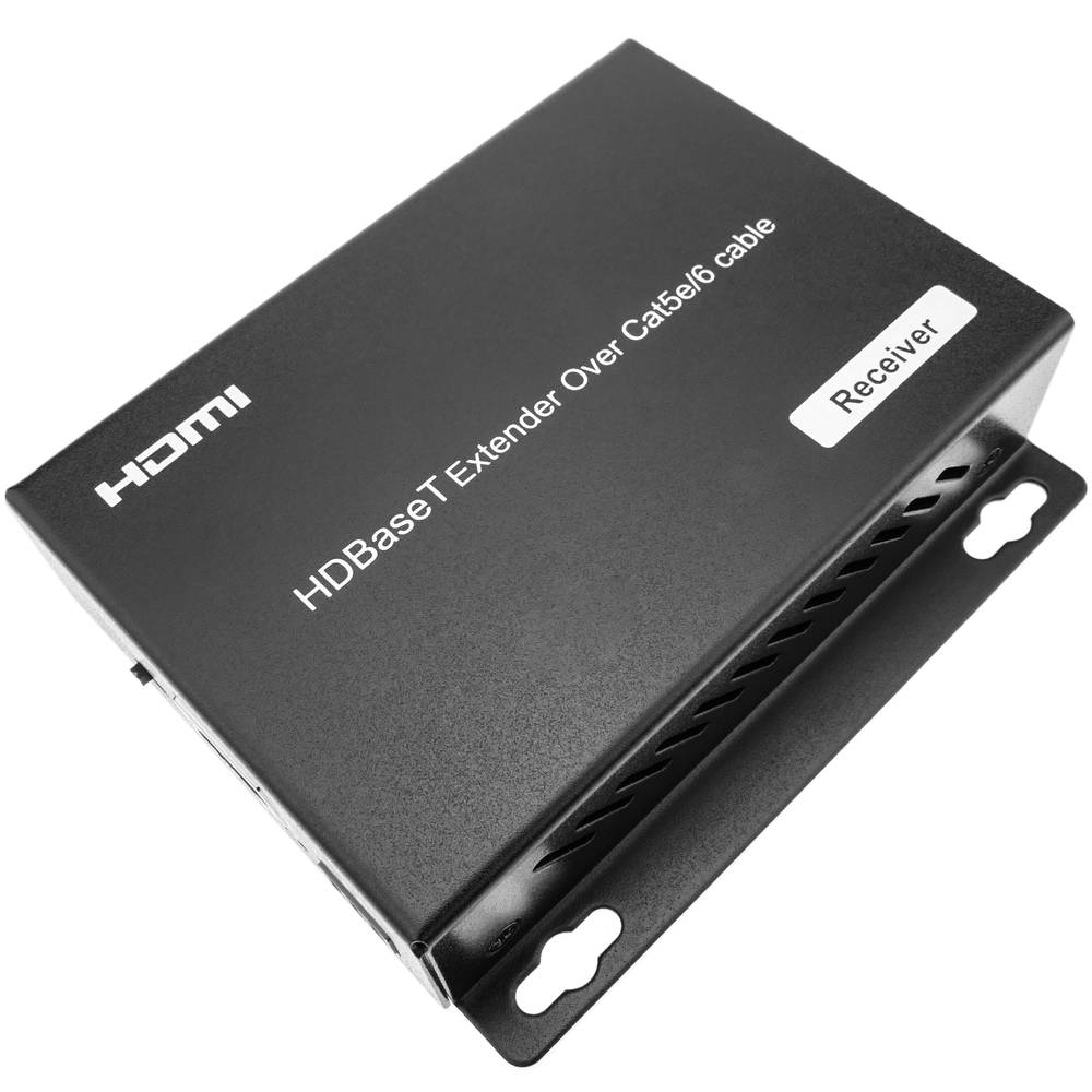 HDMI-extender UltraHD 4K 2K FullHD 1080p Cat.5e Cat.6 compatibel met HDBaseT HDBT 70m - ontvanger