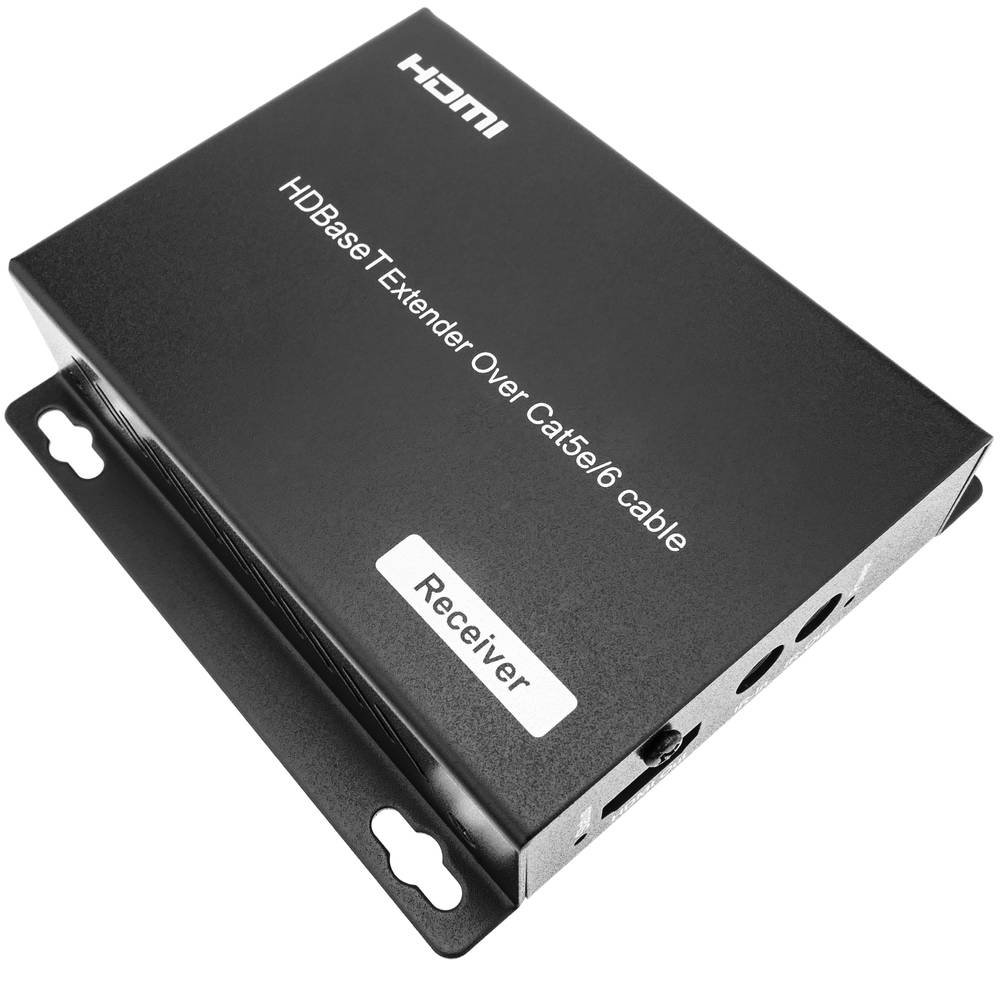 HDMI-extender UltraHD 4K 2K FullHD 1080p Cat.5e Cat.6 compatibel met HDBaseT HDBT 70m - ontvanger