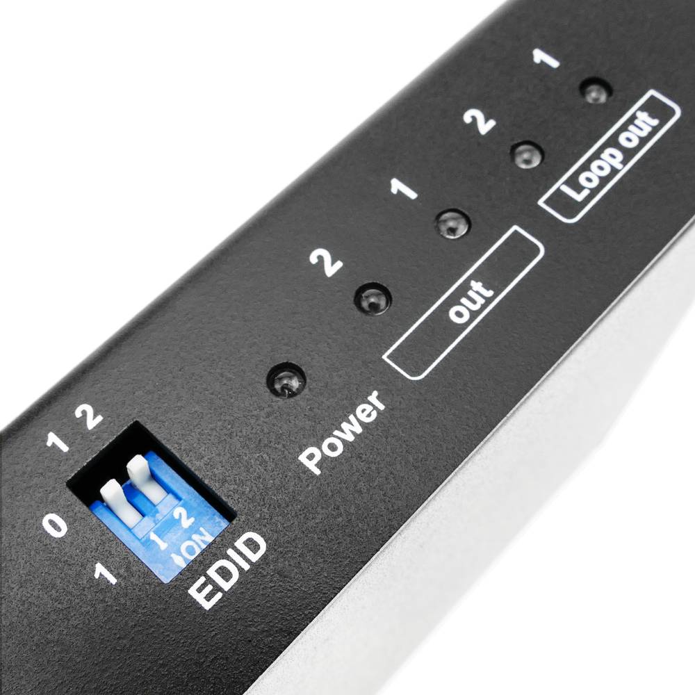 Estensore HDMI UltraHD 4K 2K FullHD 1080p Cat.5e Cat.6 compatibile con HDBaseT HDBT 100m - trasmettitore a 2 porte
