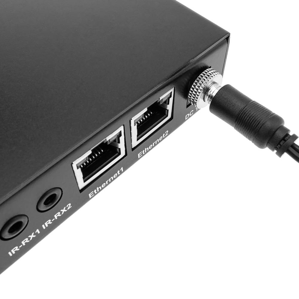 Estensore HDMI UltraHD 4K 2K FullHD 1080p Cat.5e Cat.6 compatibile con HDBaseT HDBT 100m - trasmettitore a 2 porte