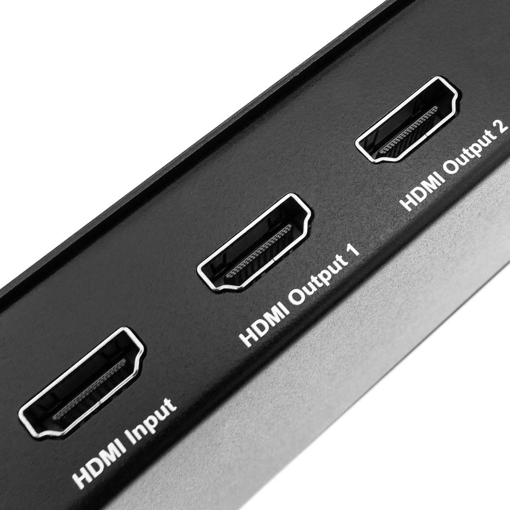 Estensore HDMI UltraHD 4K 2K FullHD 1080p Cat.5e Cat.6 compatibile con HDBaseT HDBT 100m - trasmettitore a 2 porte