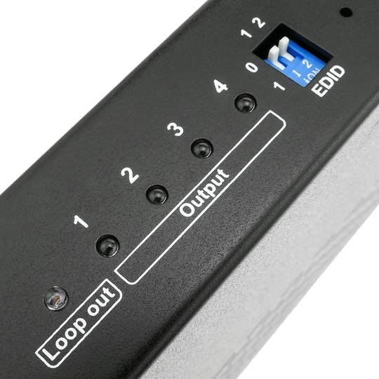 Extensor HDMI UltraHD 4K 2K FullHD 1080p Cat.5e Cat.6 compatível com HDBaseT HDBT 100m - transmissor de 4 portas