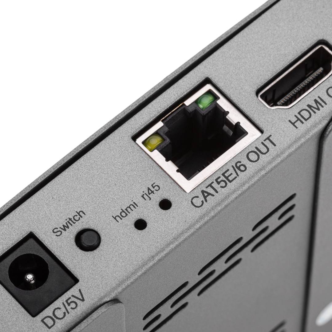 Emisor extensor multiplicador HDMI a través de Ethernet con infrarrojos -  Cablematic