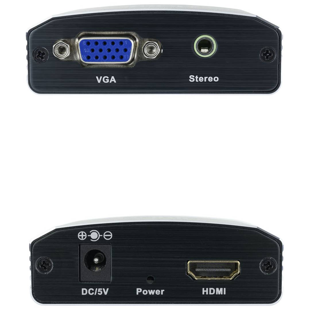 Convertidor VGA i àudio a HDMI