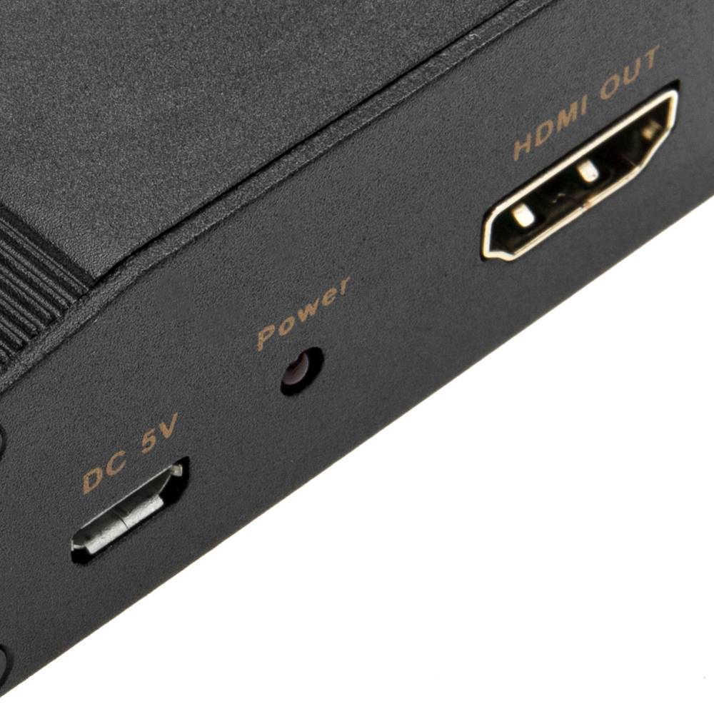 Convertidor VGA i àudio a HDMI