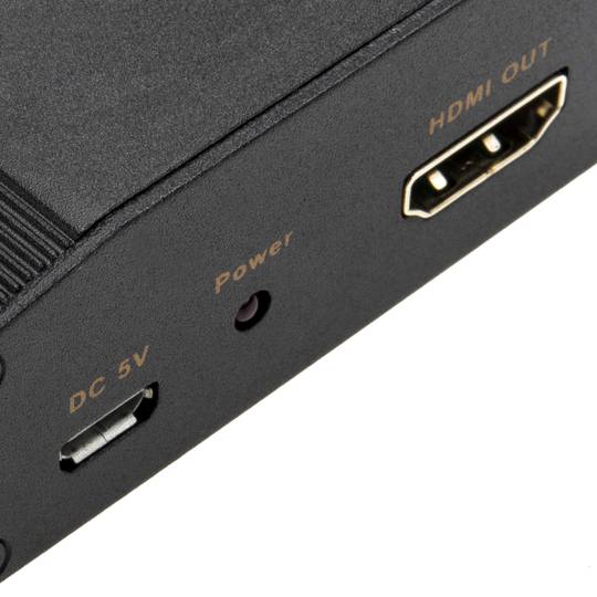 Convertidor VGA i àudio a HDMI