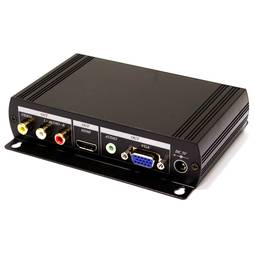 Konwerter CVBS na VGA i HDMI z obsługą dźwięku stereo