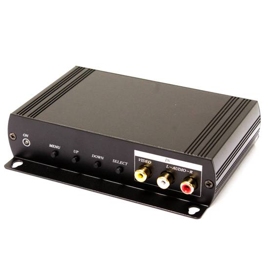 Conversor de CVBS a VGA y HDMI con soporte de audio estéreo