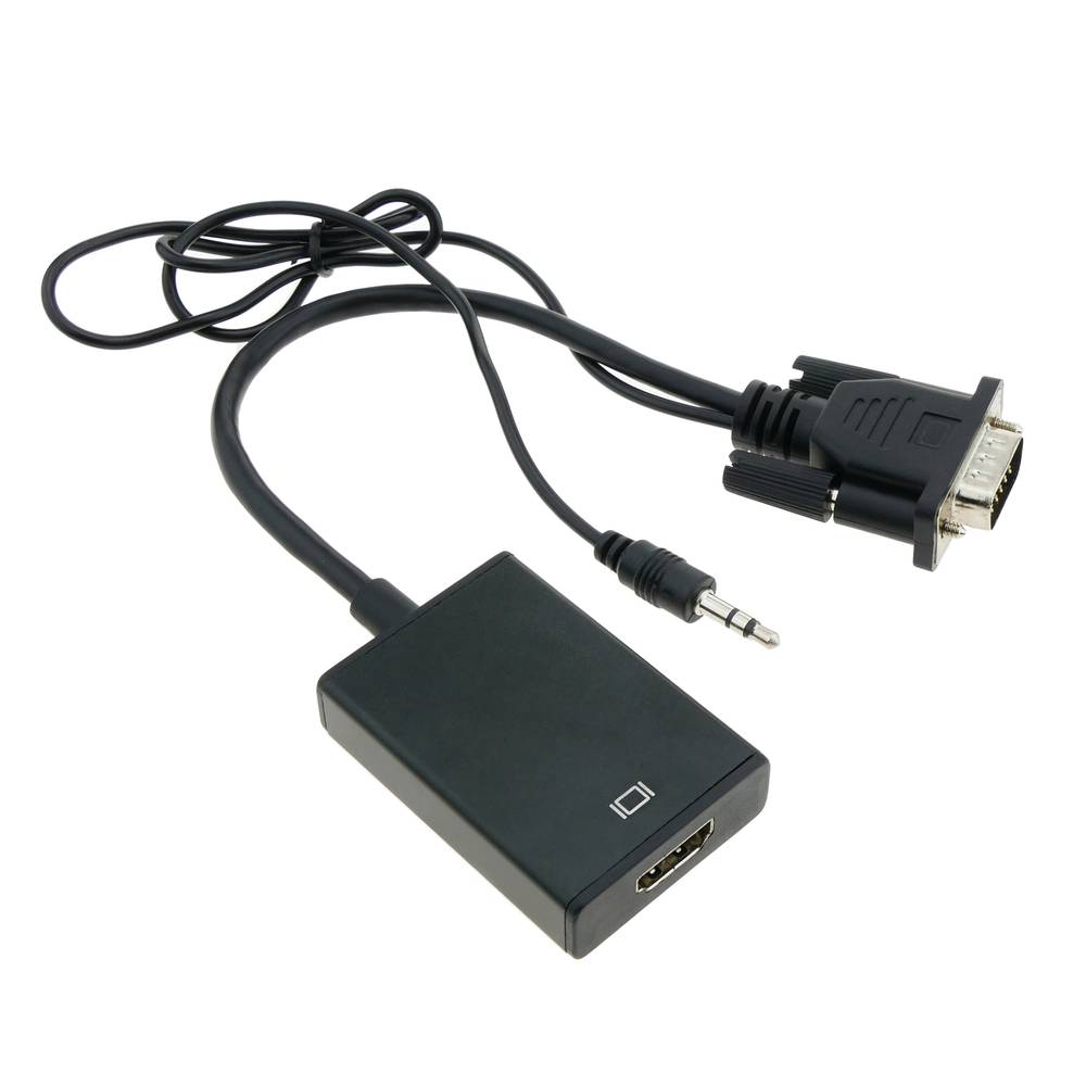 Sesión plenaria Cordelia Estados Unidos Conversor VGA a HDMI con audio y cable de alimentación USB - Cablematic