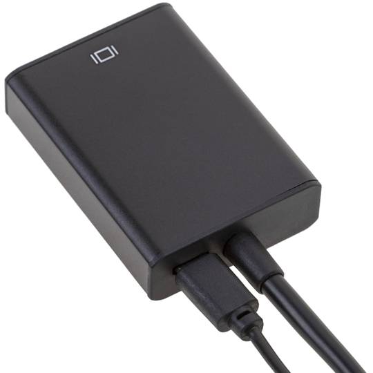 VGA auf HDMI Konverterkabel mit Audio und USB-Stromversorgung