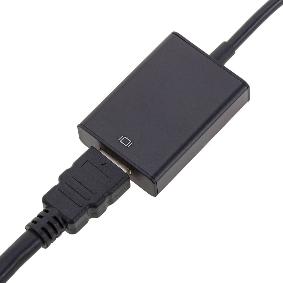 VGA auf HDMI Konverterkabel mit Audio und USB-Stromversorgung