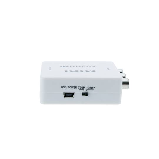 Compound Video Converter CVBS und Audio zu HDMI Kompaktmodell