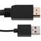 Cabo HDMI para VGA com áudio e alimentação USB de 1,5 m