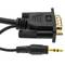 Kabel konwertera HDMI na VGA z dźwiękiem i zasilaniem USB 3 m